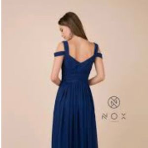 LuLu’s navy maxi dress